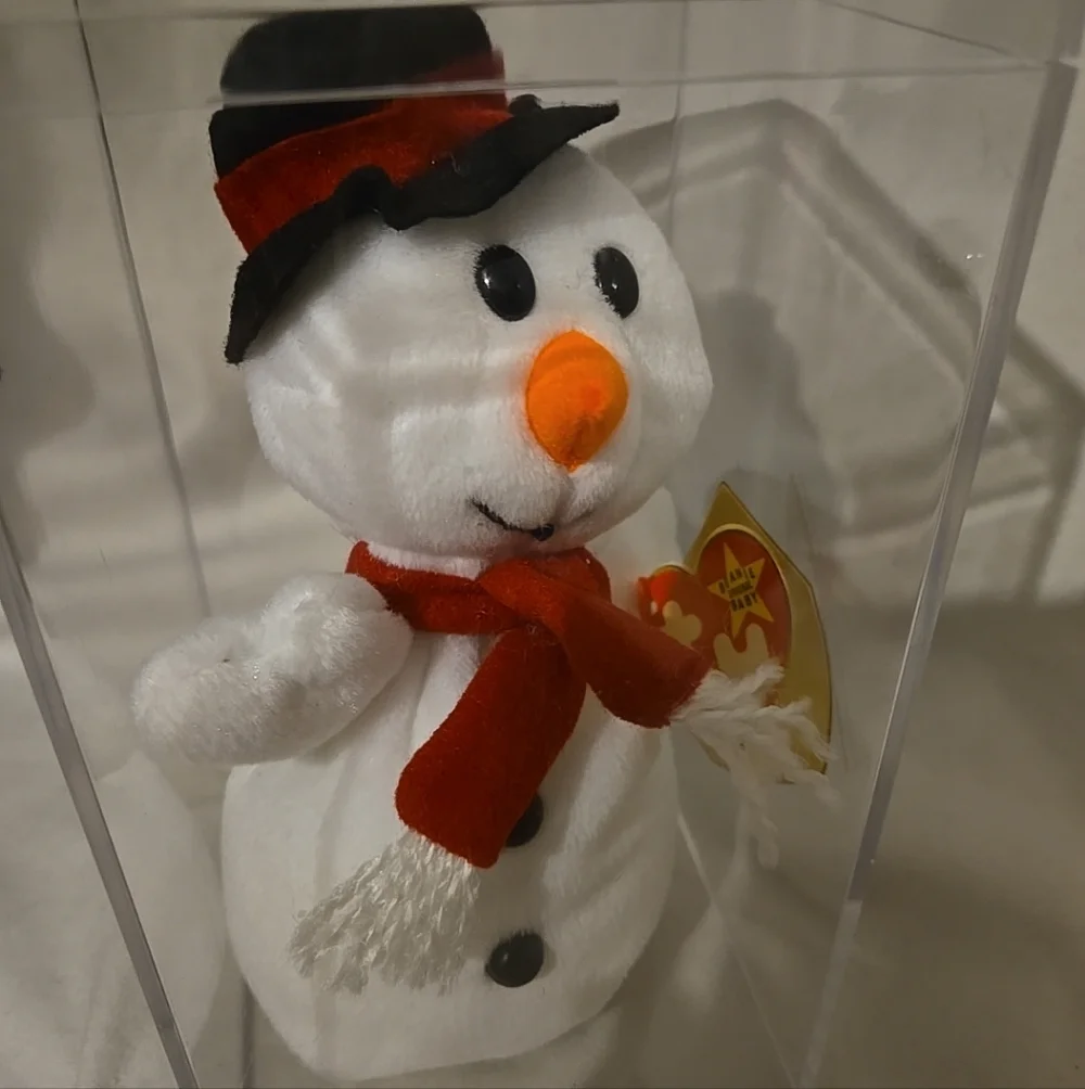 Ty Beanie Baby Snowball, 1996 With Case